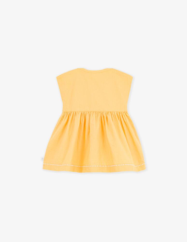 rinascente Petit Bateau Cotton dress with dotted trim