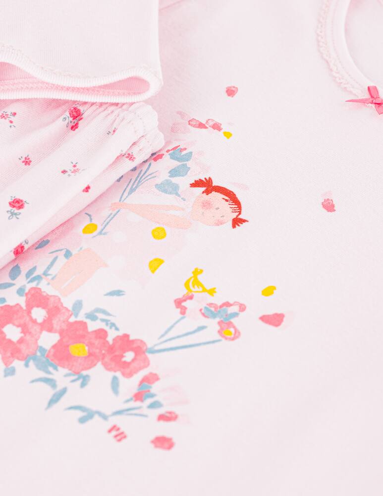 Petit Bateau Pigiama con stampa fiori - immagine 3