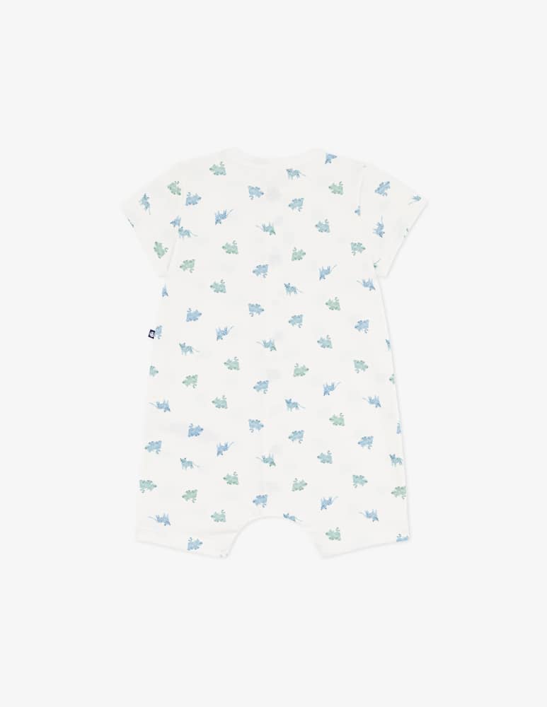 Petit Bateau Dino print playsuit - picture 2 Petit Bateau Dino print playsuit - picture 2