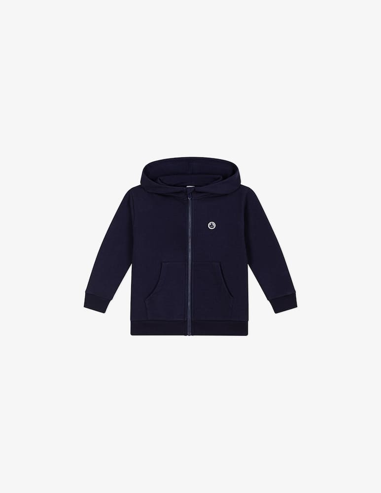 Petit Bateau Felpa a cappuccio zip - immagine 1 Petit Bateau Felpa a cappuccio zip - immagine 1