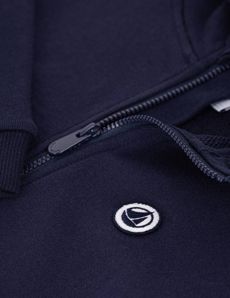 rinascente Petit Bateau Hooded zip sweatshirt