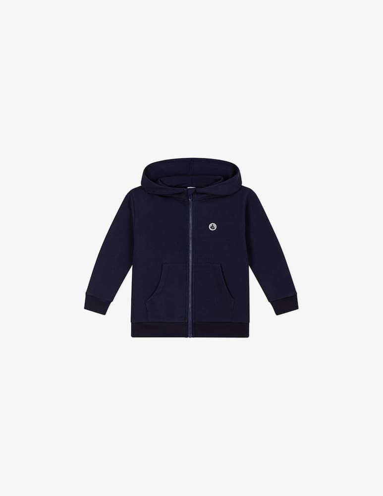 rinascente Petit Bateau Hooded zip sweatshirt