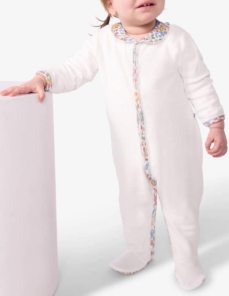 rinascente Petit Bateau Tutina con colletto a fiori