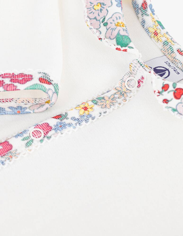 rinascente Petit Bateau Tutina con colletto a fiori