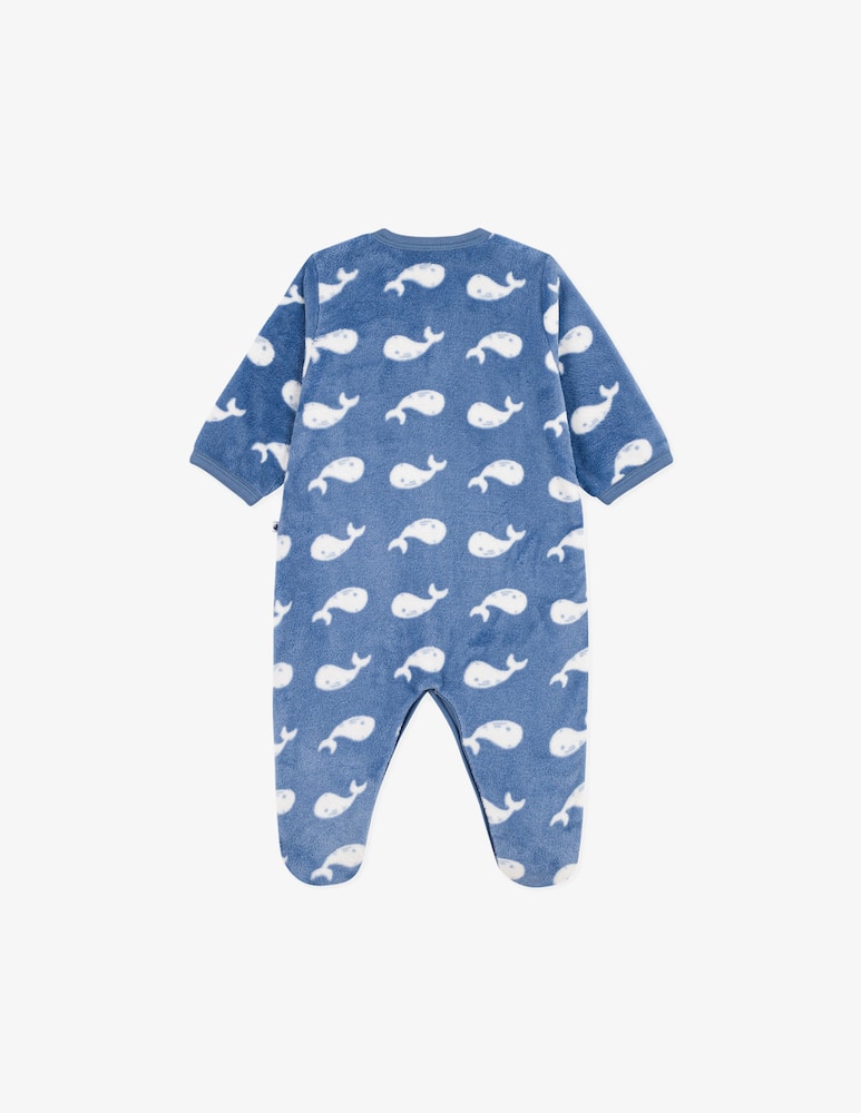 rinascente Petit Bateau Tutina in pile con piedini