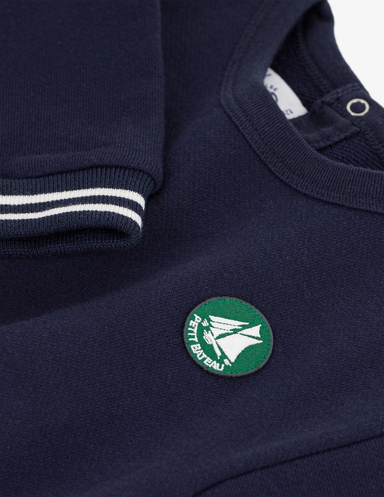rinascente Petit Bateau Sweatshirt with logo patch
