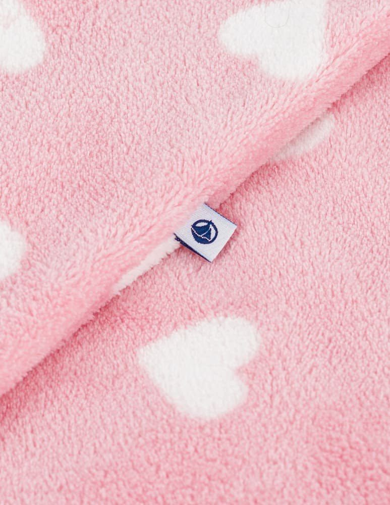 rinascente Petit Bateau Heart print sleepsuit