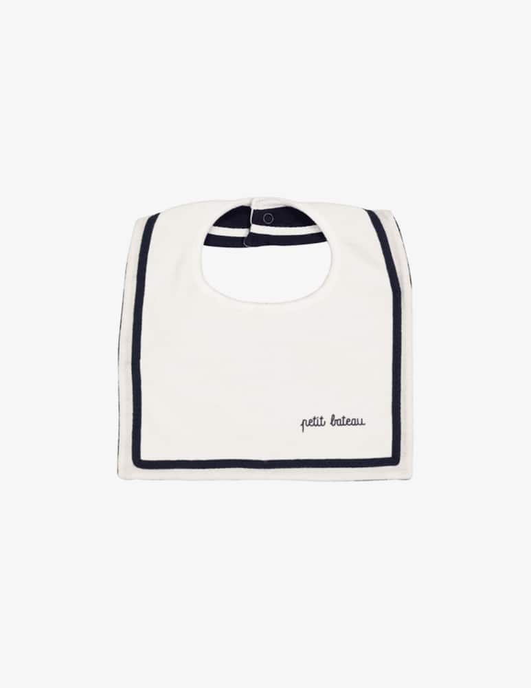 rinascente Petit Bateau Bib with logo embroidery