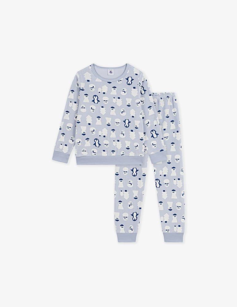 rinascente Petit Bateau Pigiama con stampa in spugna