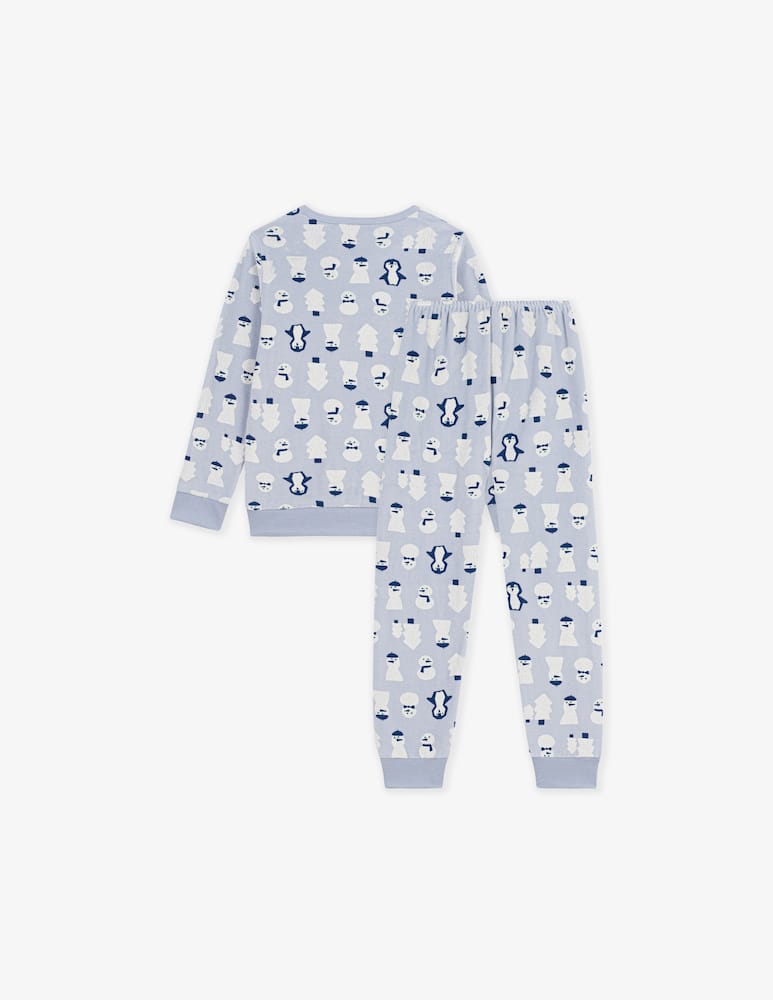 rinascente Petit Bateau Pigiama con stampa in spugna