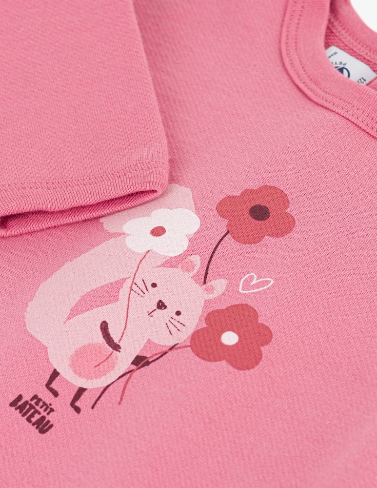rinascente Petit Bateau Felpa con stampa scoiattolo
