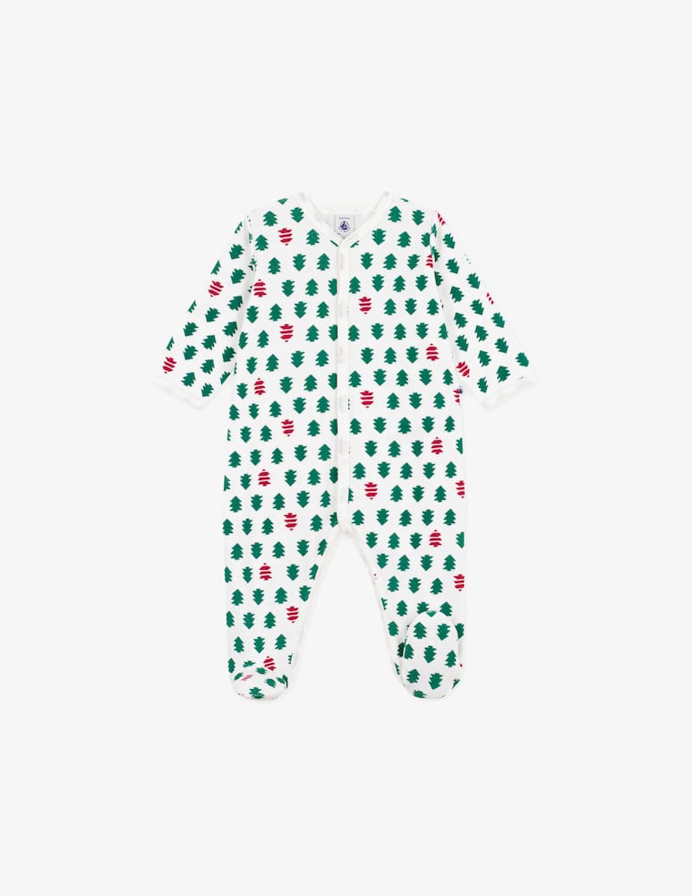 Petit Bateau Tutina stampa alberi - immagine 1 Petit Bateau Tutina stampa alberi - immagine 1
