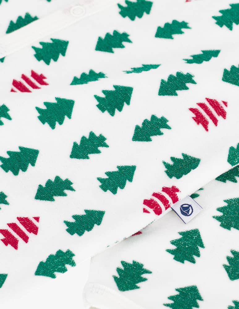 Petit Bateau Tutina stampa alberi - immagine 3 Petit Bateau Tutina stampa alberi - immagine 3