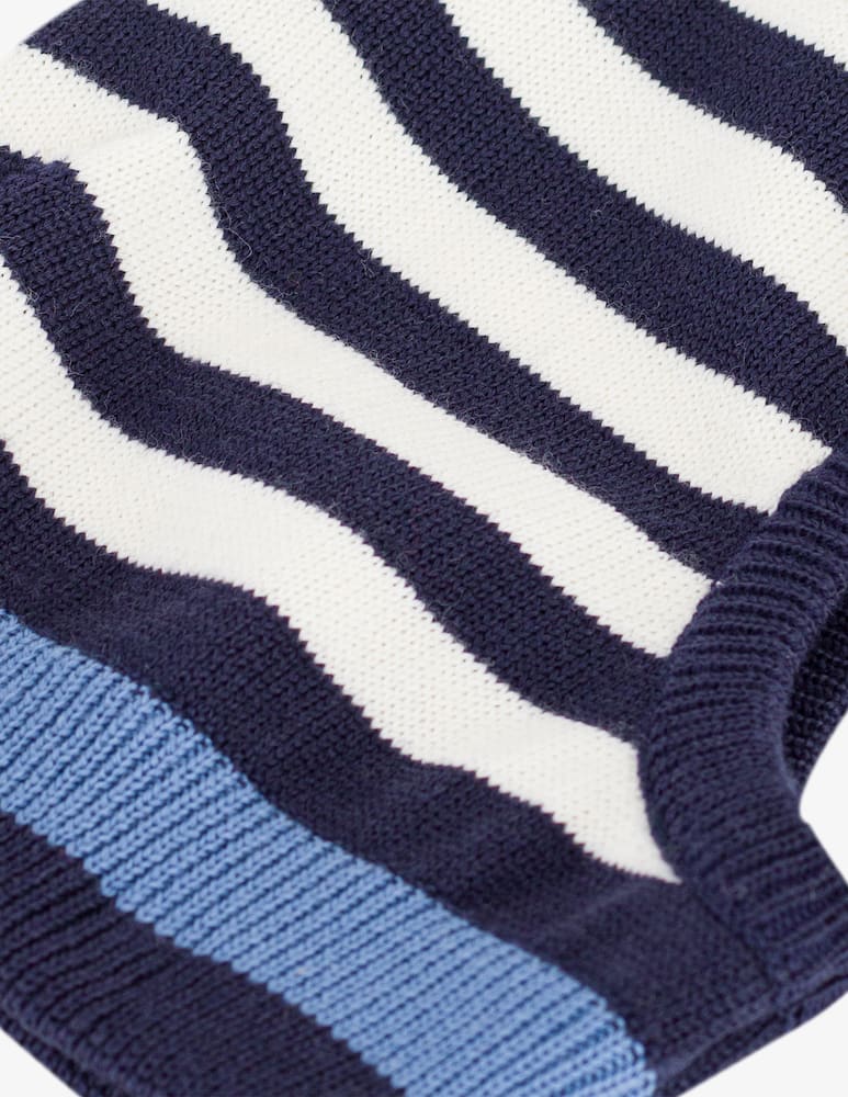 rinascente Petit Bateau Striped cagoule