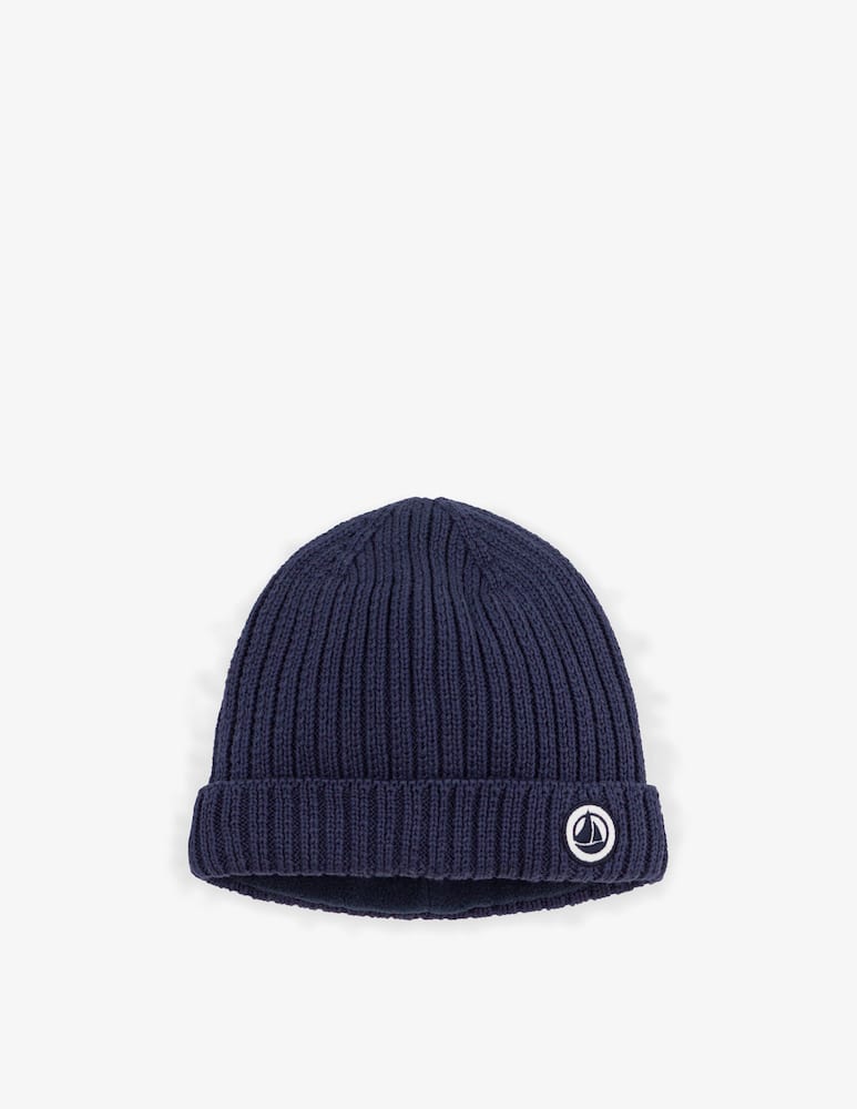 rinascente Petit Bateau Cappello in maglia con risvolto