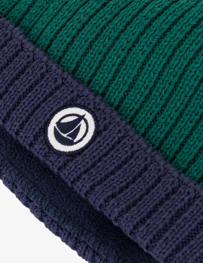 rinascente Petit Bateau Berretto a coste con logo
