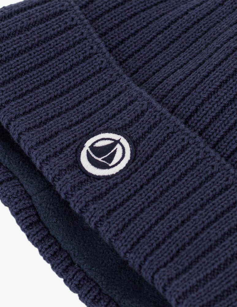rinascente Petit Bateau Berretto a coste con logo