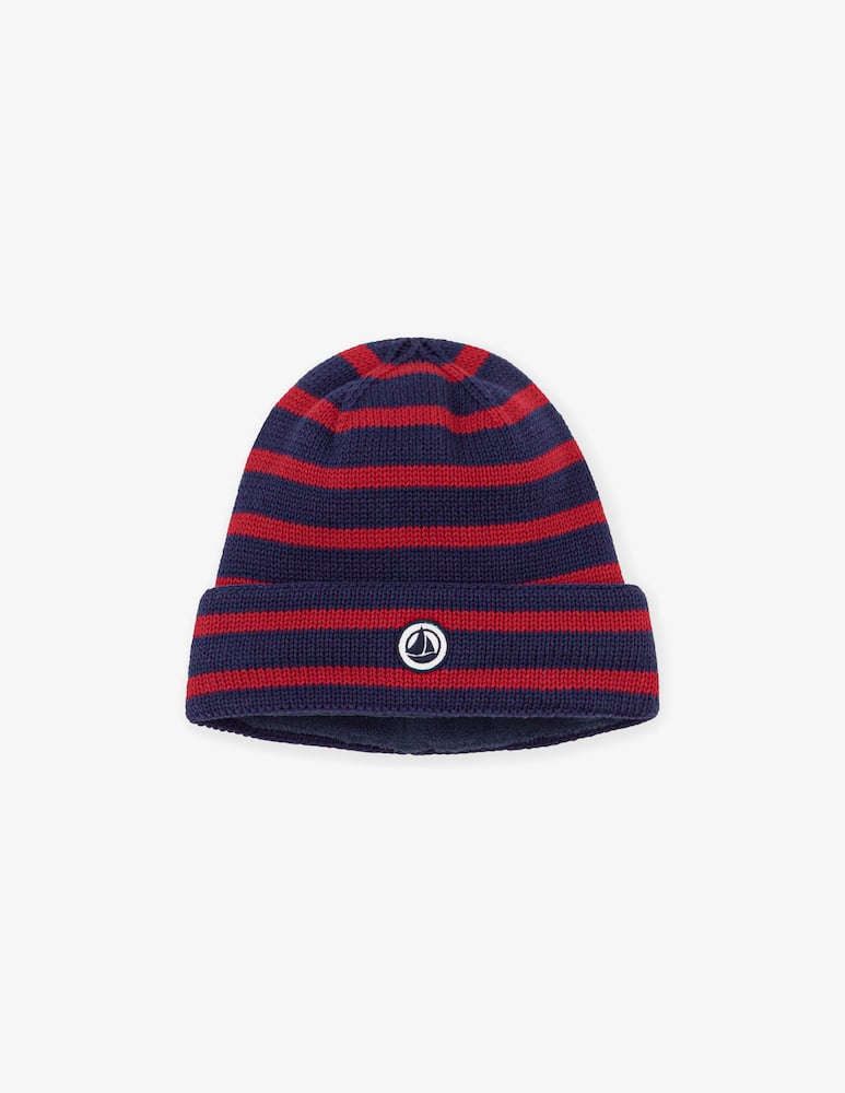 rinascente Petit Bateau Berretto in maglia a righe