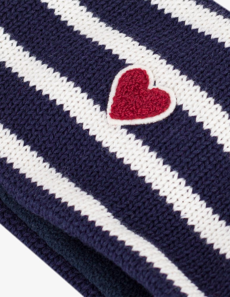rinascente Petit Bateau Scaldacollo a righe in maglia
