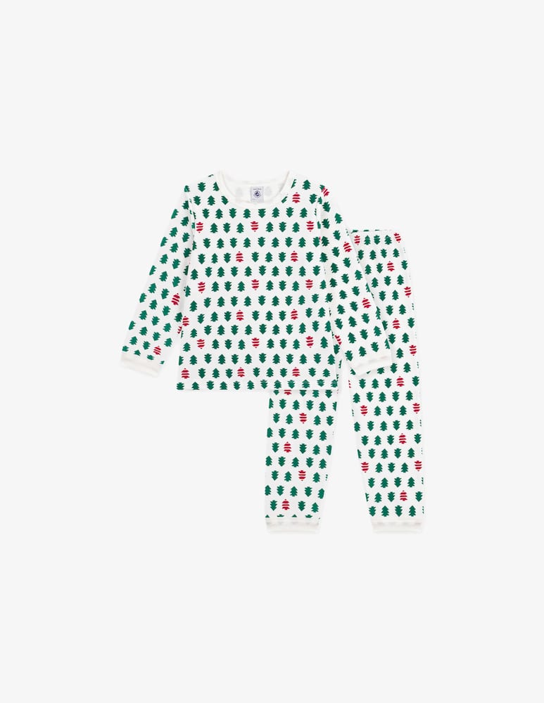 Petit Bateau Pigiama con stampa alberi - immagine 1 Petit Bateau Pigiama con stampa alberi - immagine 1