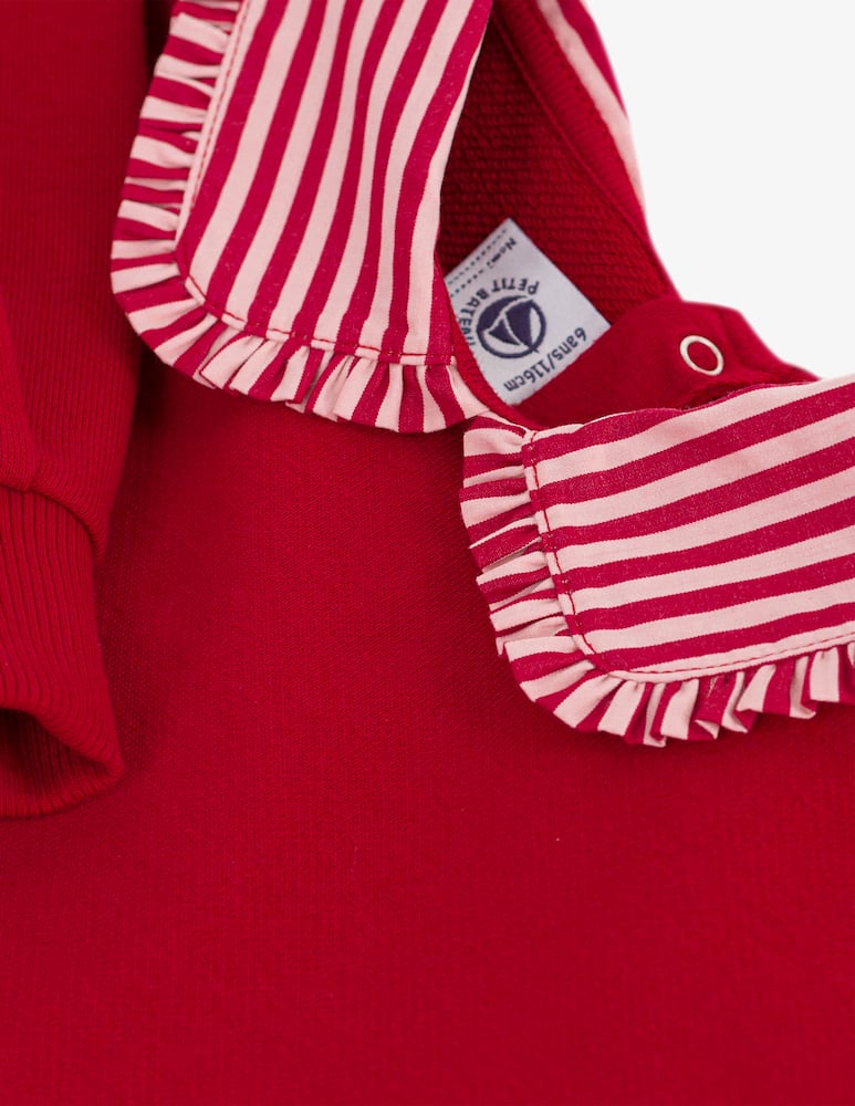 rinascente Petit Bateau Felpa con colletto a righe
