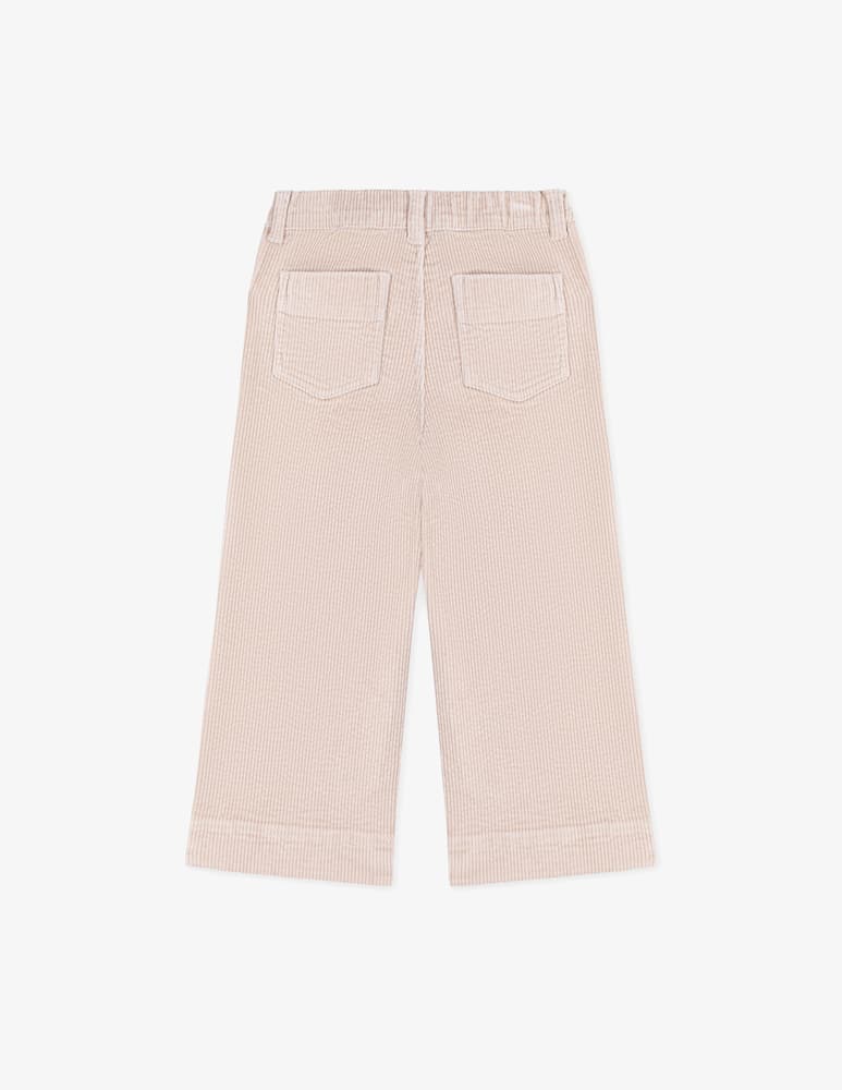 rinascente Petit Bateau Pantaloni in costa di velluto