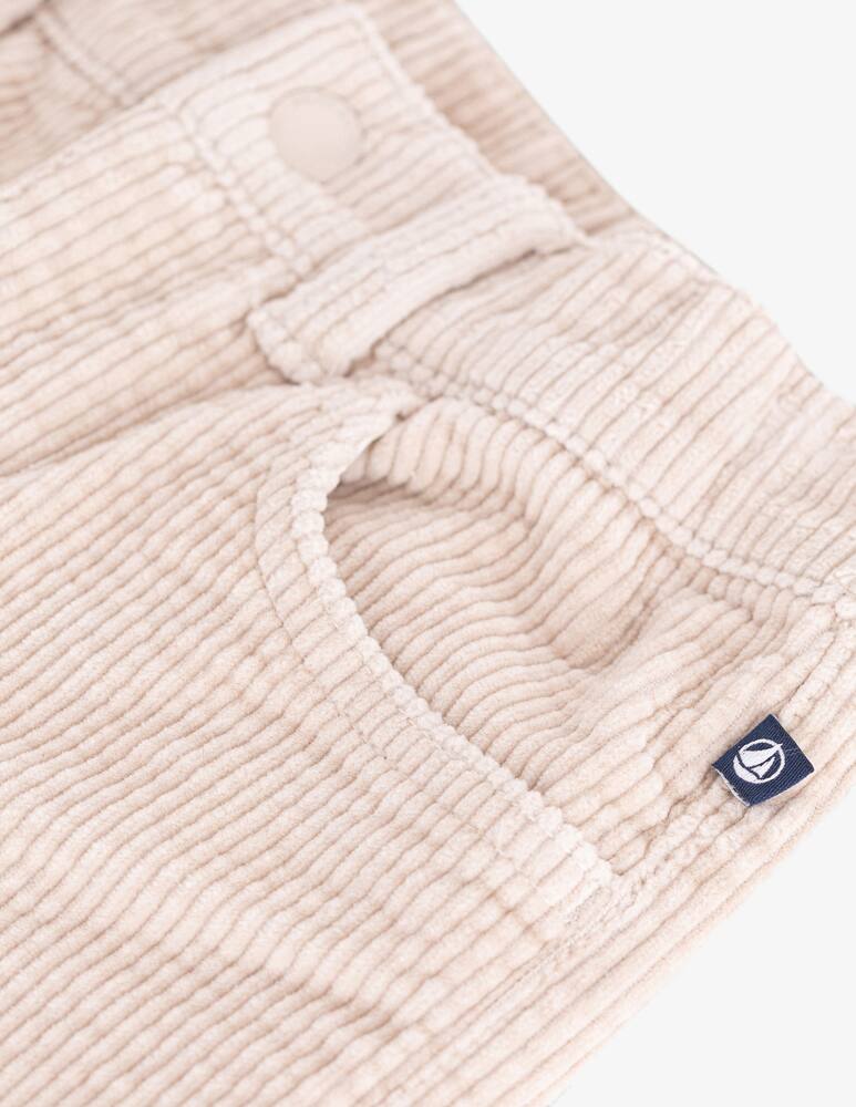 rinascente Petit Bateau Pantaloni in costa di velluto