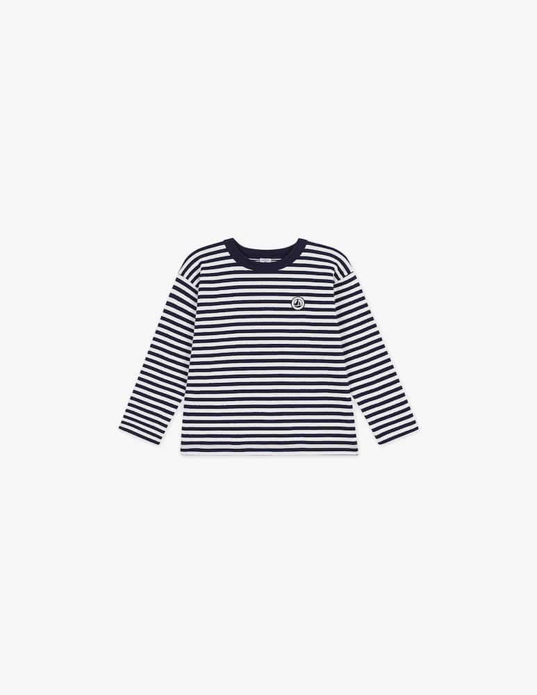rinascente Petit Bateau Striped long-sleeved t-shirt