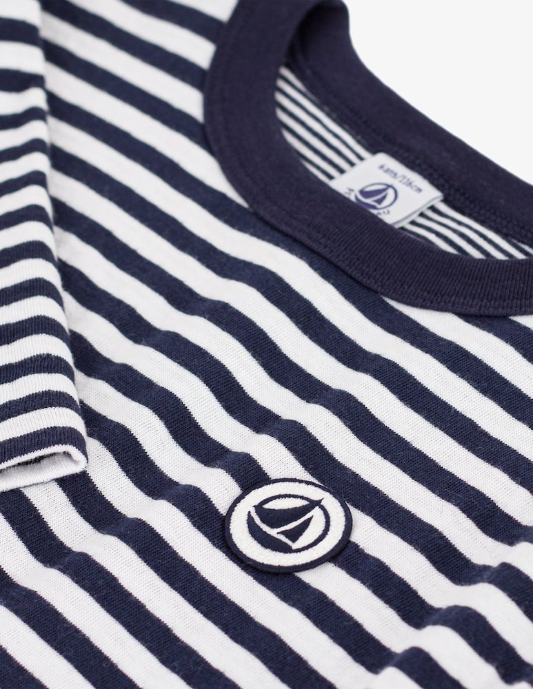 Petit Bateau T-shirt a righe a maniche lunghe - immagine 3 Petit Bateau T-shirt a righe a maniche lunghe - immagine 3