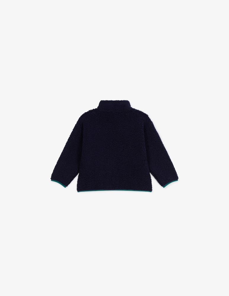 Petit Bateau Sherpa zip-up jacket - picture 2 Petit Bateau Sherpa zip-up jacket - picture 2