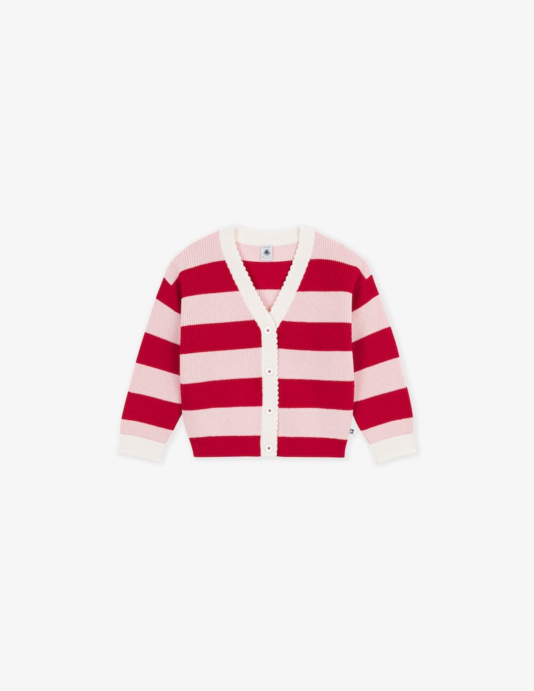 rinascente Petit Bateau Cardigan a righe