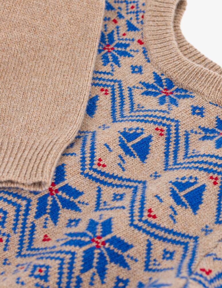 rinascente Petit Bateau Pull jacquard girocollo