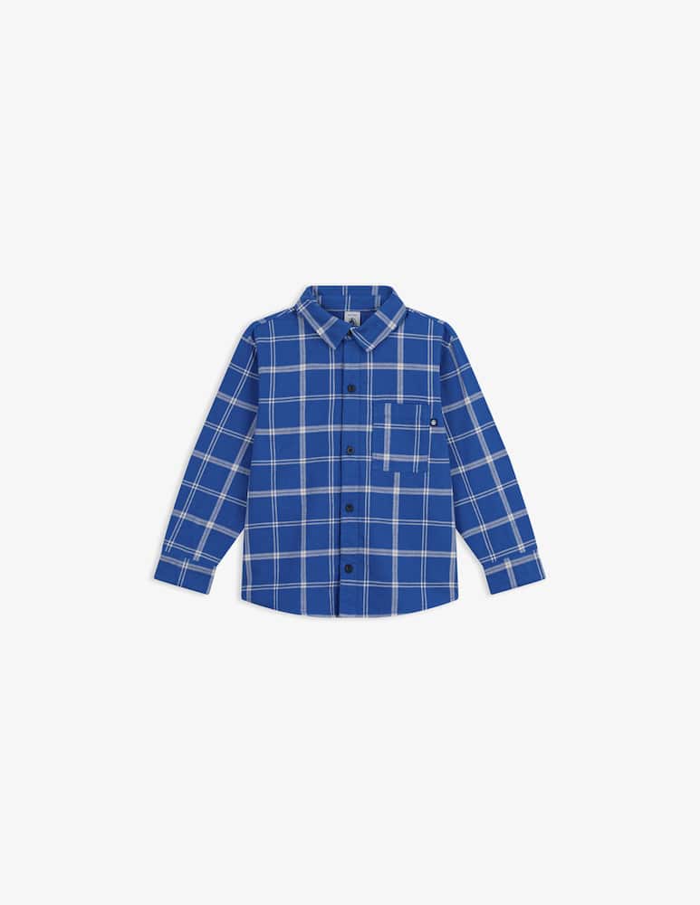Petit Bateau Camicia a quadri maniche lunghe - immagine 1 Petit Bateau Camicia a quadri maniche lunghe - immagine 1