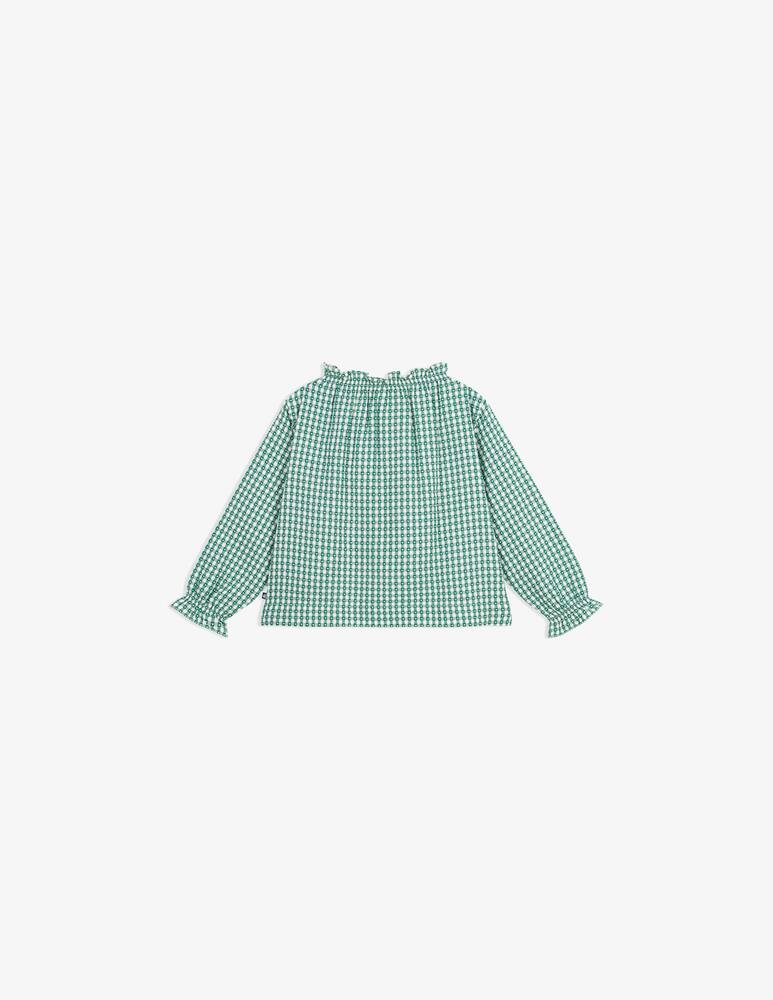 rinascente Petit Bateau Blusa a quadri maniche lunghe