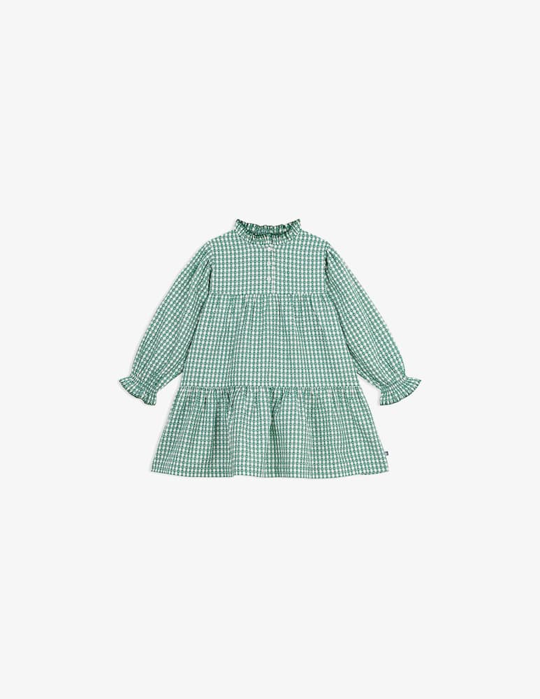 rinascente Petit Bateau Abito a quadretti con rouche
