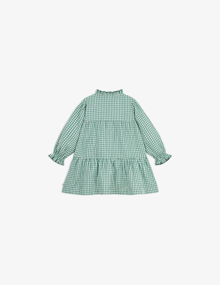 rinascente Petit Bateau Abito a quadretti con rouche