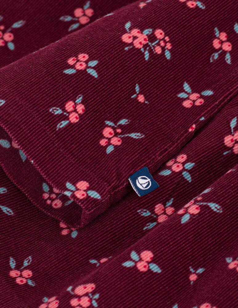 rinascente Petit Bateau Floral corduroy blouse