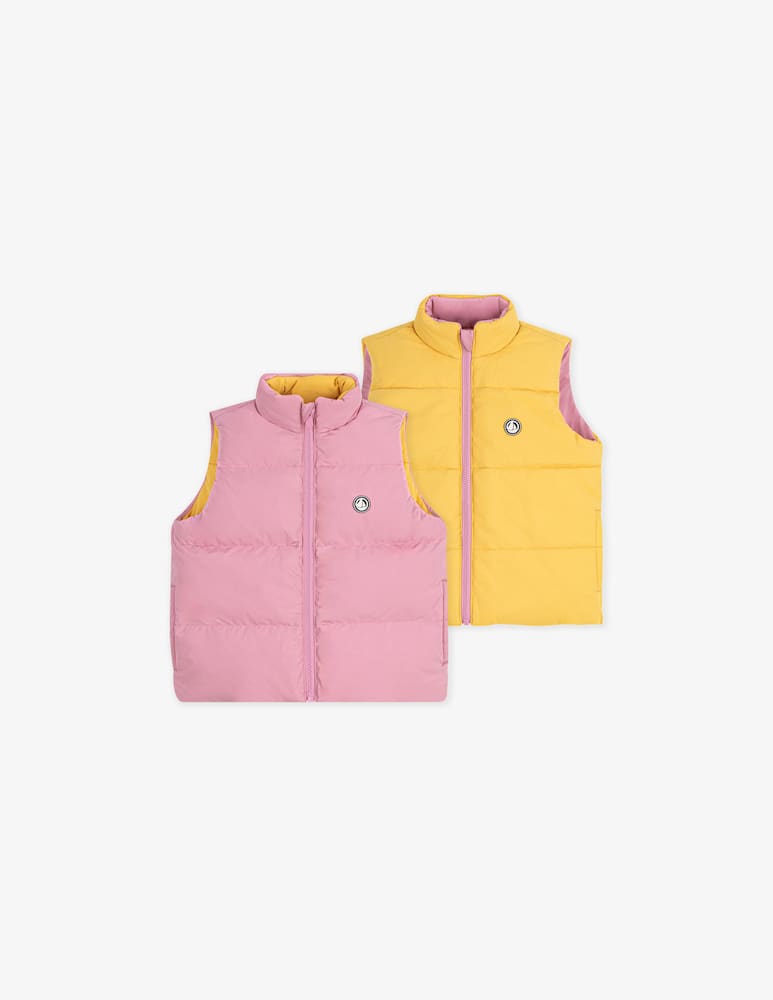 rinascente Petit Bateau Piumino smanicato reversibile