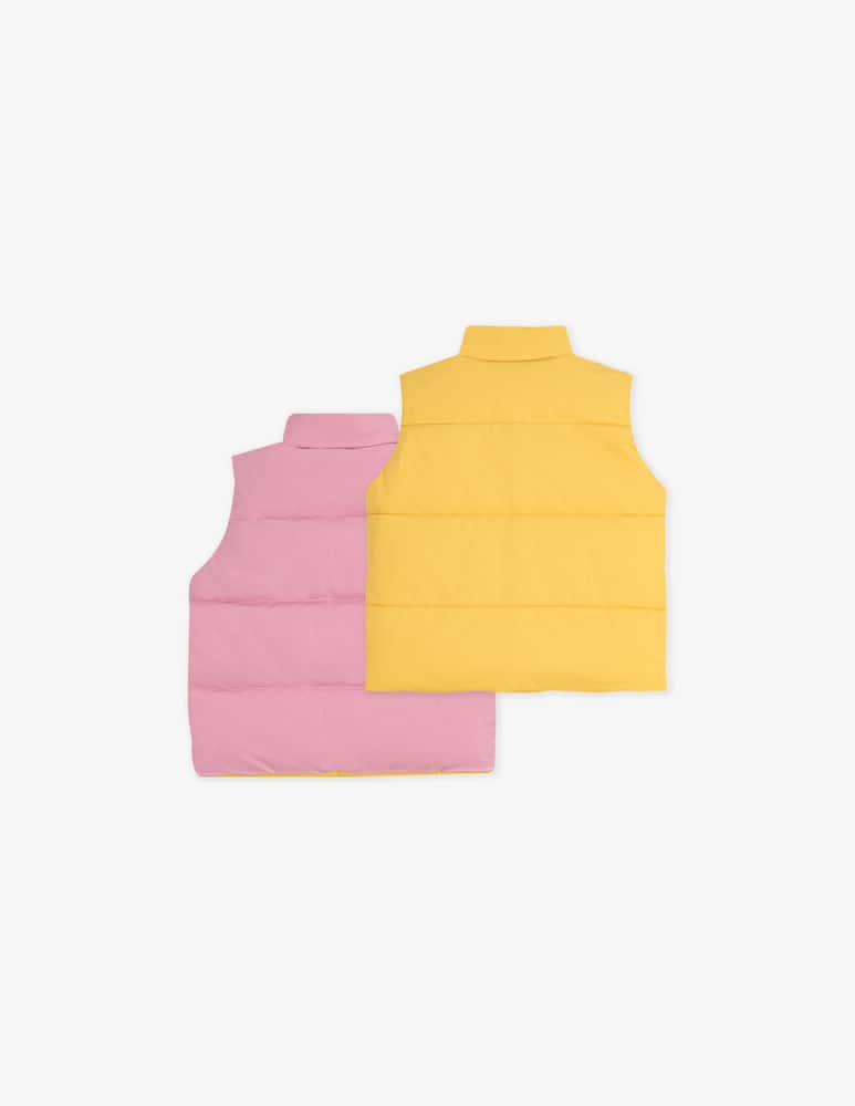 rinascente Petit Bateau Piumino smanicato reversibile
