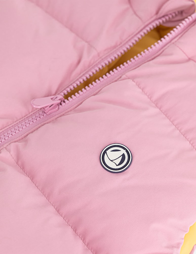rinascente Petit Bateau Piumino smanicato reversibile