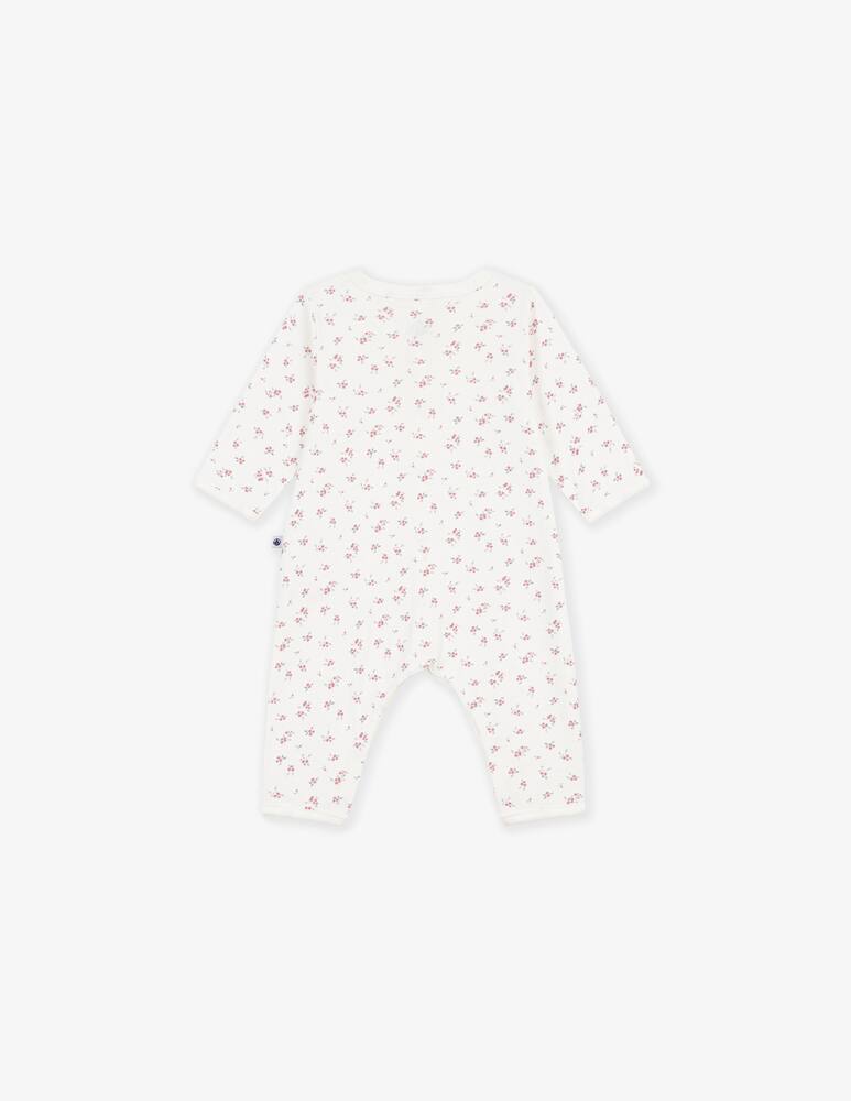 rinascente Petit Bateau Floral footless sleepsuit