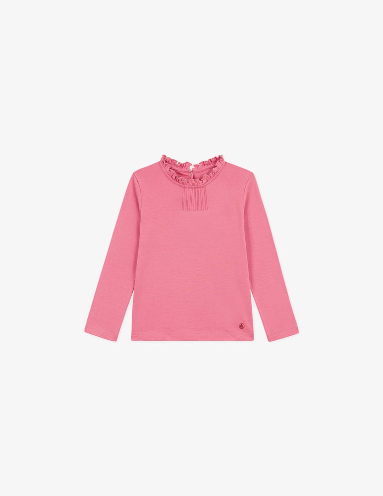 rinascente Petit Bateau T-shirt a maniche lunghe con ruches