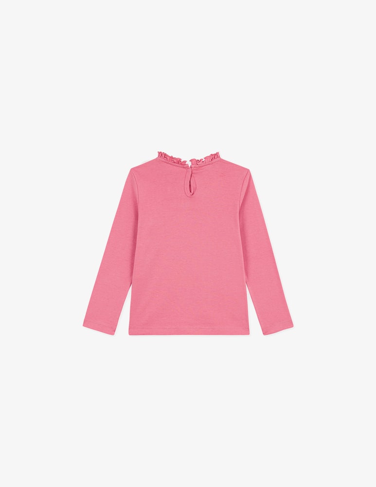 rinascente Petit Bateau T-shirt a maniche lunghe con ruches