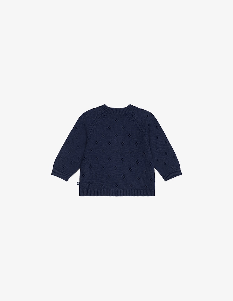 rinascente Petit Bateau Cardigan in maglia traforata