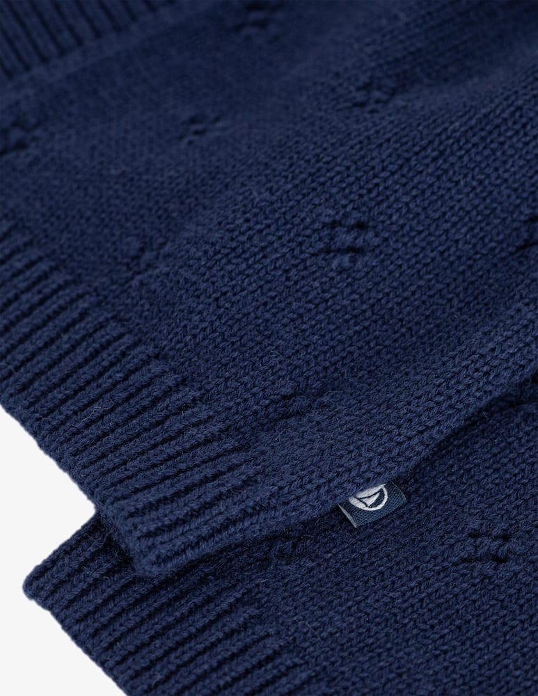 rinascente Petit Bateau Cardigan in maglia traforata