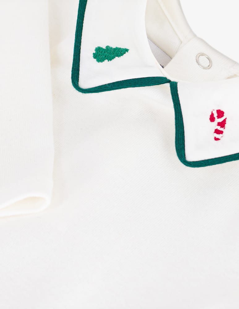 Petit Bateau Body a maniche lunghe con colletto - immagine 3 Petit Bateau Body a maniche lunghe con colletto - immagine 3