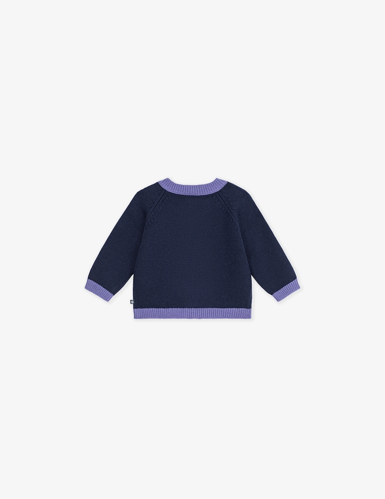 rinascente Petit Bateau Cardigan in maglia con cuori