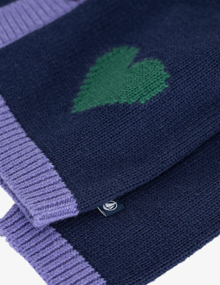 rinascente Petit Bateau Cardigan in maglia con cuori