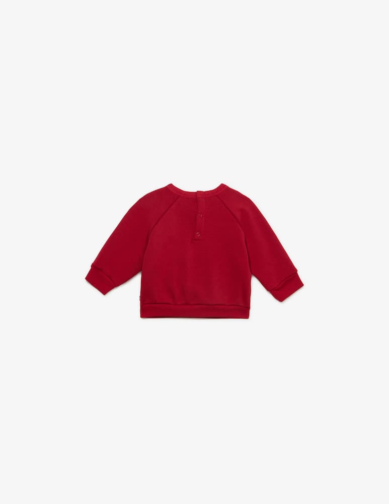 Petit Bateau Felpa con renna applicata - immagine 2 Petit Bateau Felpa con renna applicata - immagine 2