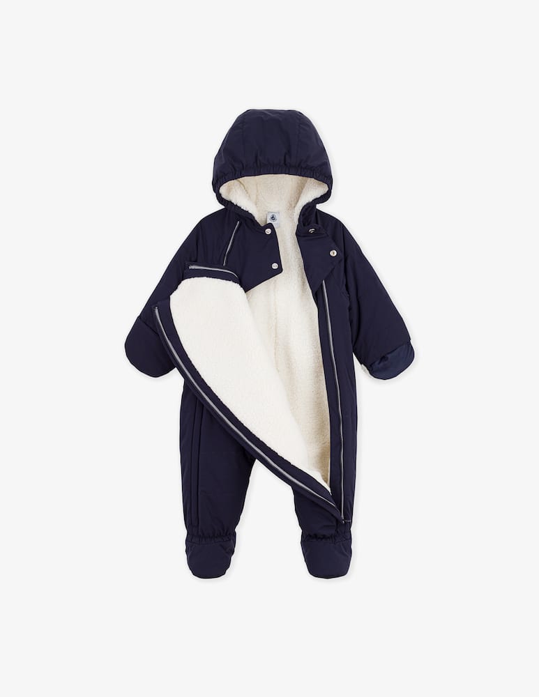 rinascente Petit Bateau Hooded padded snowsuit